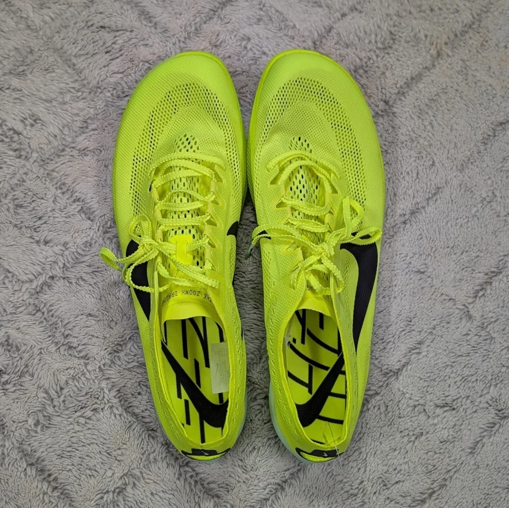 Nike ZoomX Dragonfly Track Field Distance Spikes Volt Mint Mens 12 DR9922-700